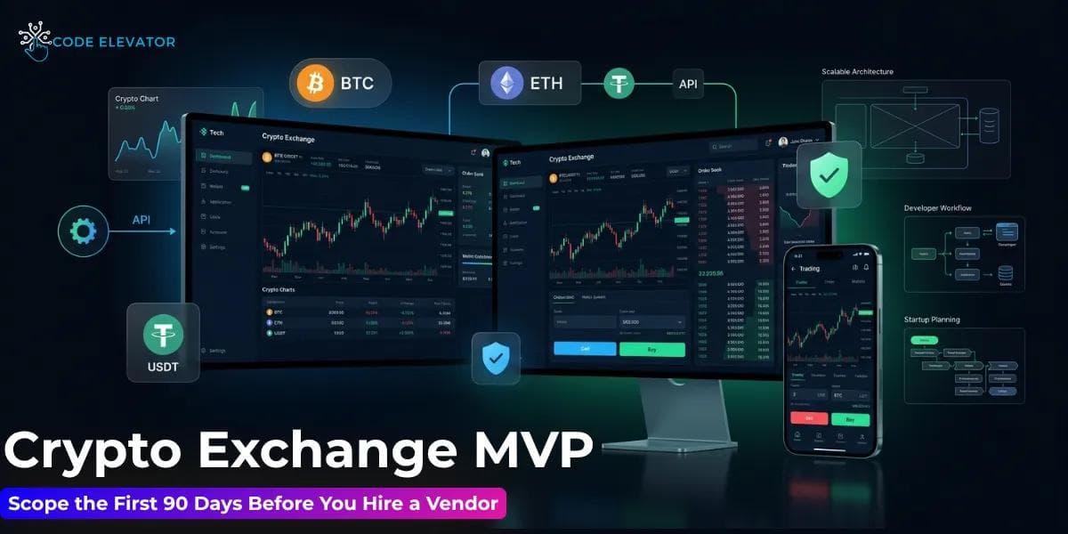 Crypto exchange MVP