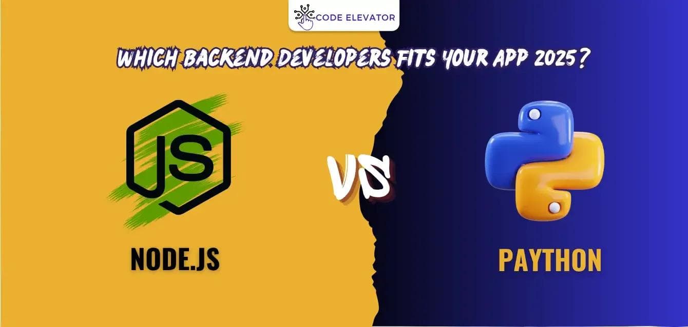 Compare Node.js vs Python for backend development