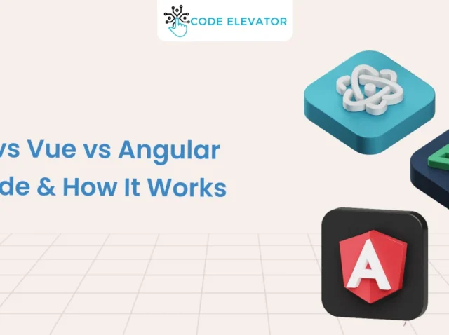 React Vs Vue Vs Angular