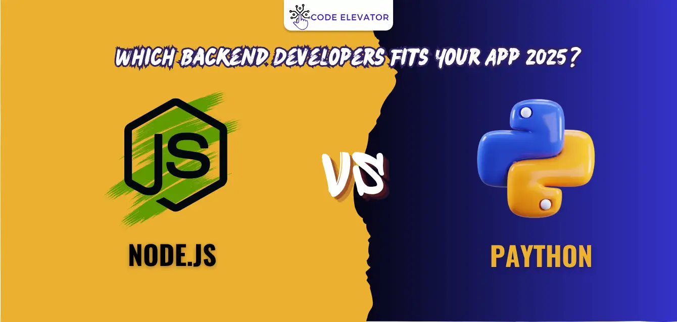 Node.js vs Python: Which Backend Developers Fits Your App 2025? Compare Node.js vs Python for backend development