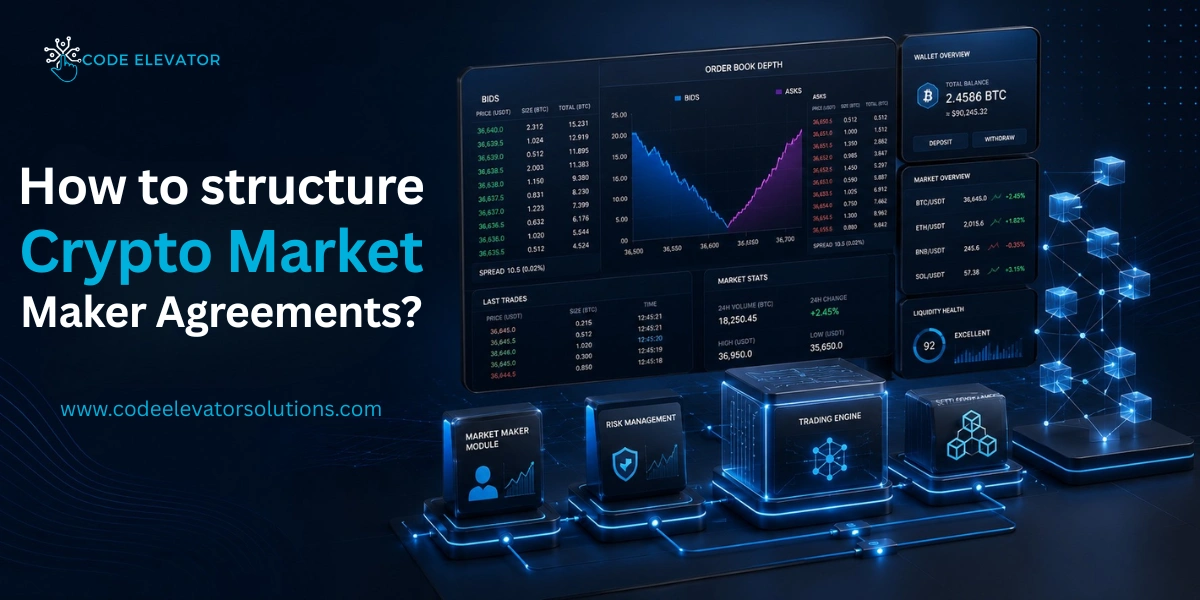 How to structure crypto market maker agreements